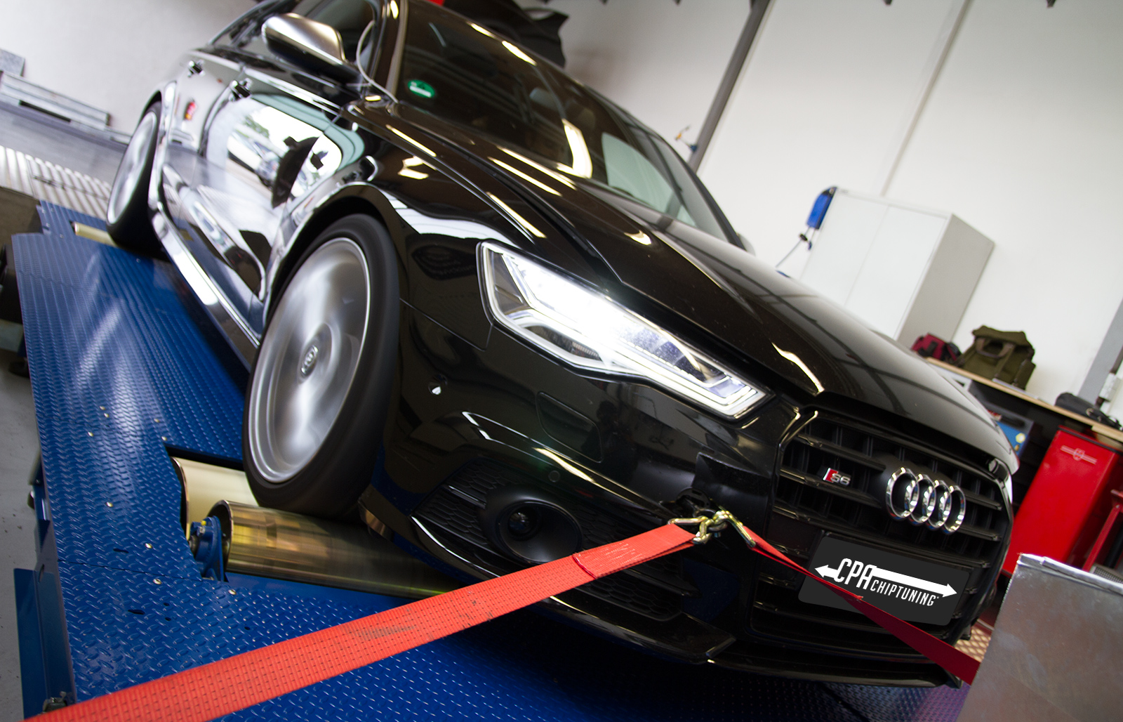 At the dyno: Audi S6 C7