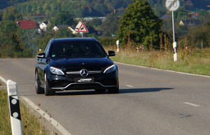 C 63 AMG - displacement lost, power gained